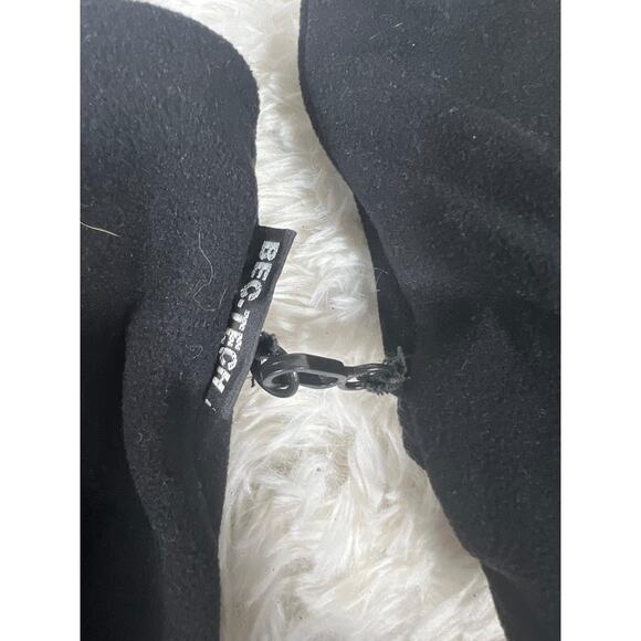 Berg Tech Gloves Mens Black Softshell Lined Windproof Breathable Winter - Picture 3 of 8